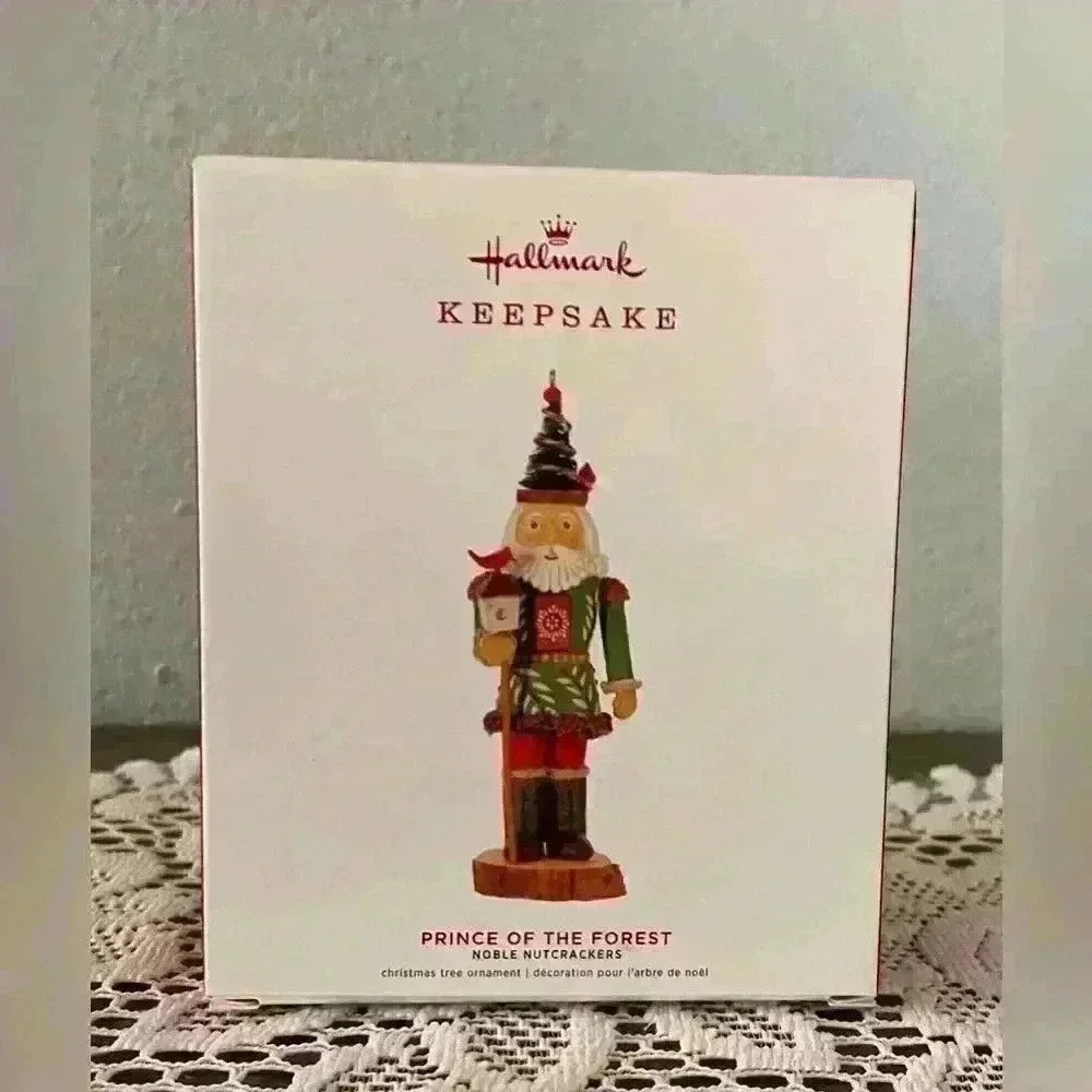 Hallmark 1st in Noble Nutcracker Series Prince of‎ The Forest 2019 NEW Ornament